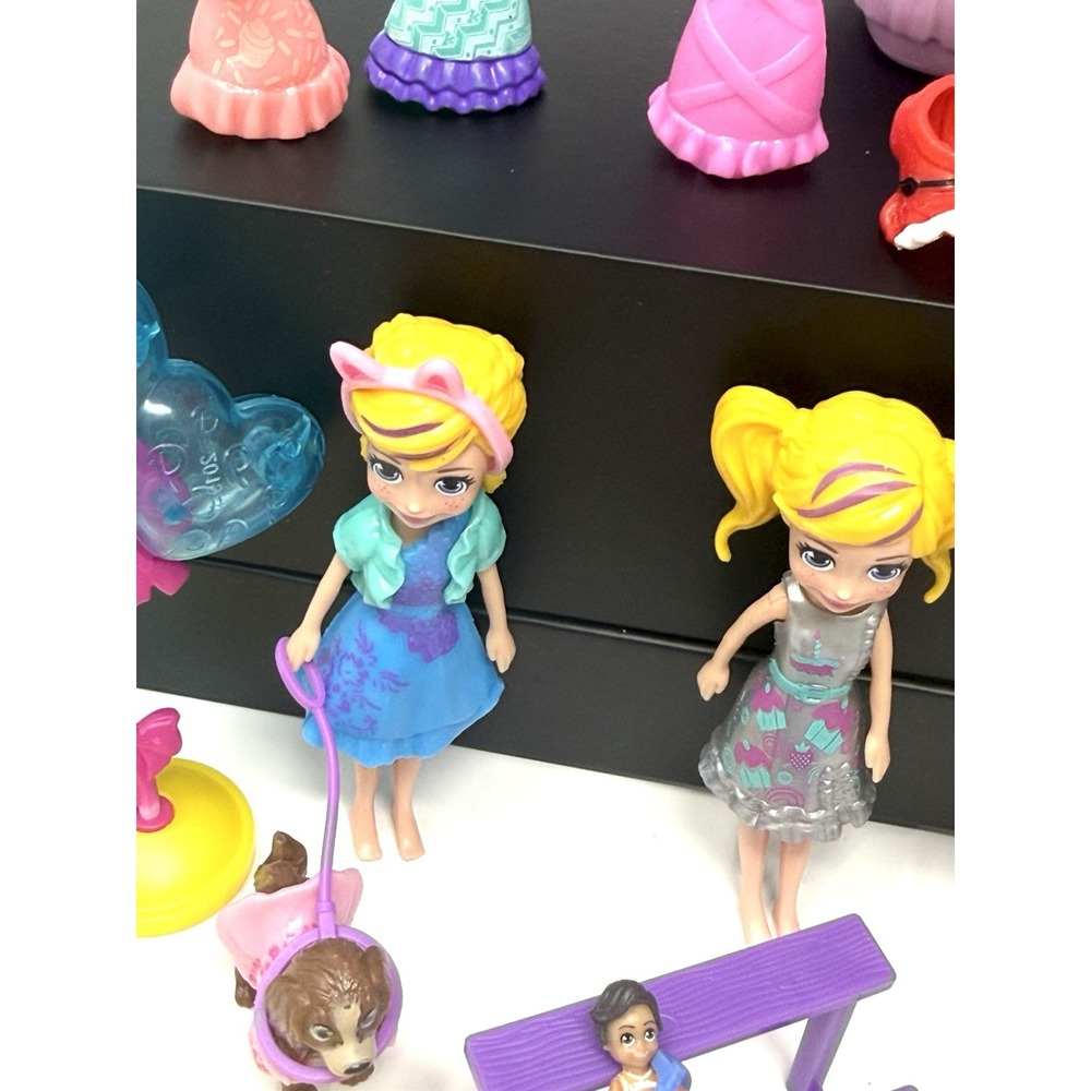 Polly Pocket Dress‎ Up Doll and Accessory Lot - Picture 7 of 16